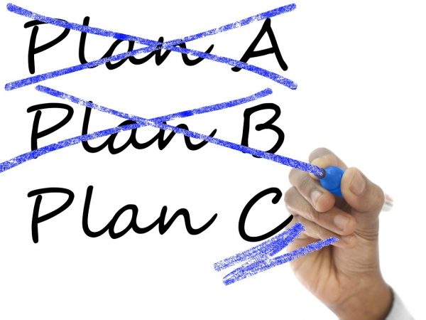 Plan A, Plan B, Plan C