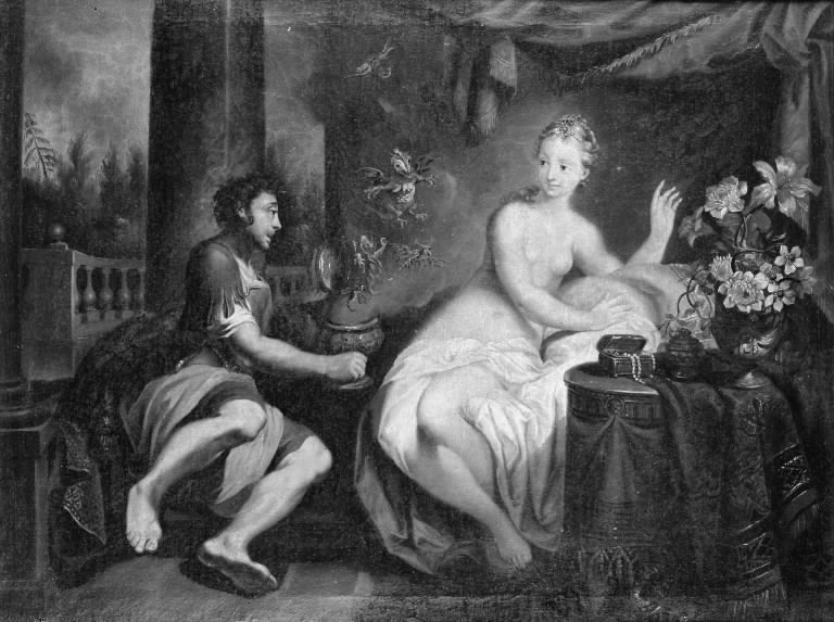 Anton Tischbein (1720-1784), Epimetheus aabner Pandoras aeske, 1771