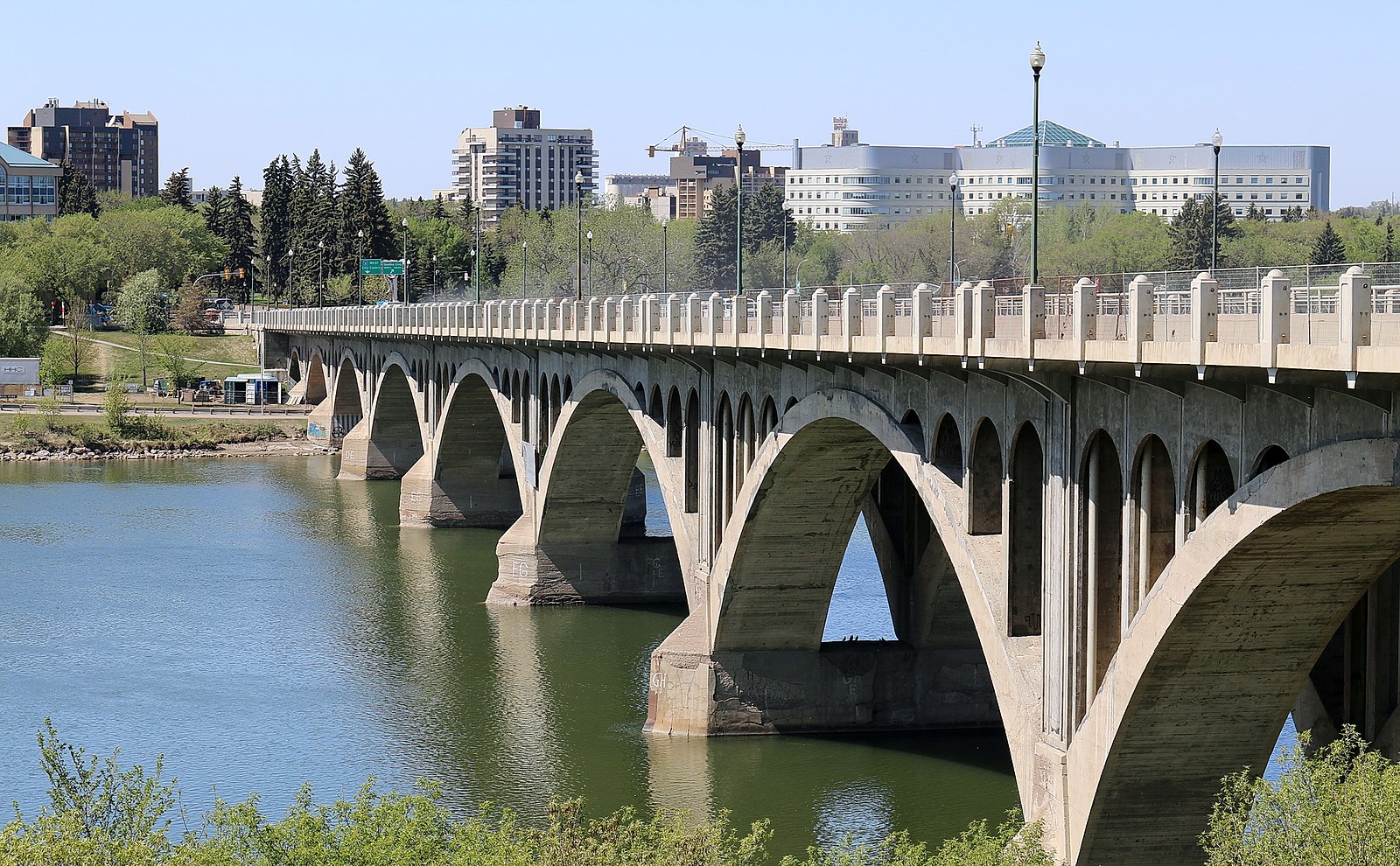 University Bridge in Saskatoon