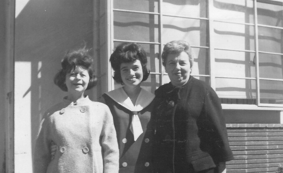 My paternal grandmother, mom, and maternal grandmother